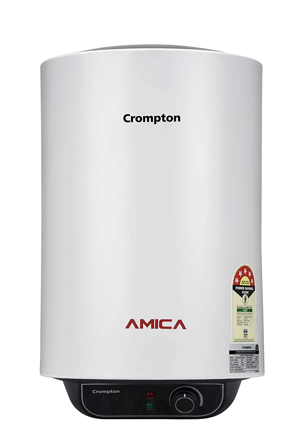 crompton amica 15L water heater