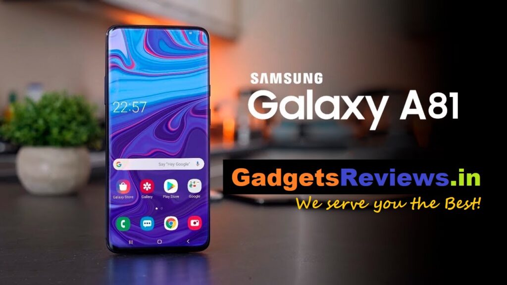 Samsung galaxy A81, Samsung galaxy A81 mobile phone, Samsung galaxy a81 phone price, Samsung galaxy a81 phone specifications, Samsung galaxy a81 phone launching date in India