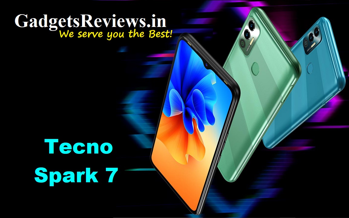 Tecno Spark 7, Tecno Spark 7 mobile phone, Tecno Spark 7 phone specifications, Tecno Spark 7 phone launching date in India, Tecno Spark 7 phone price, amazon