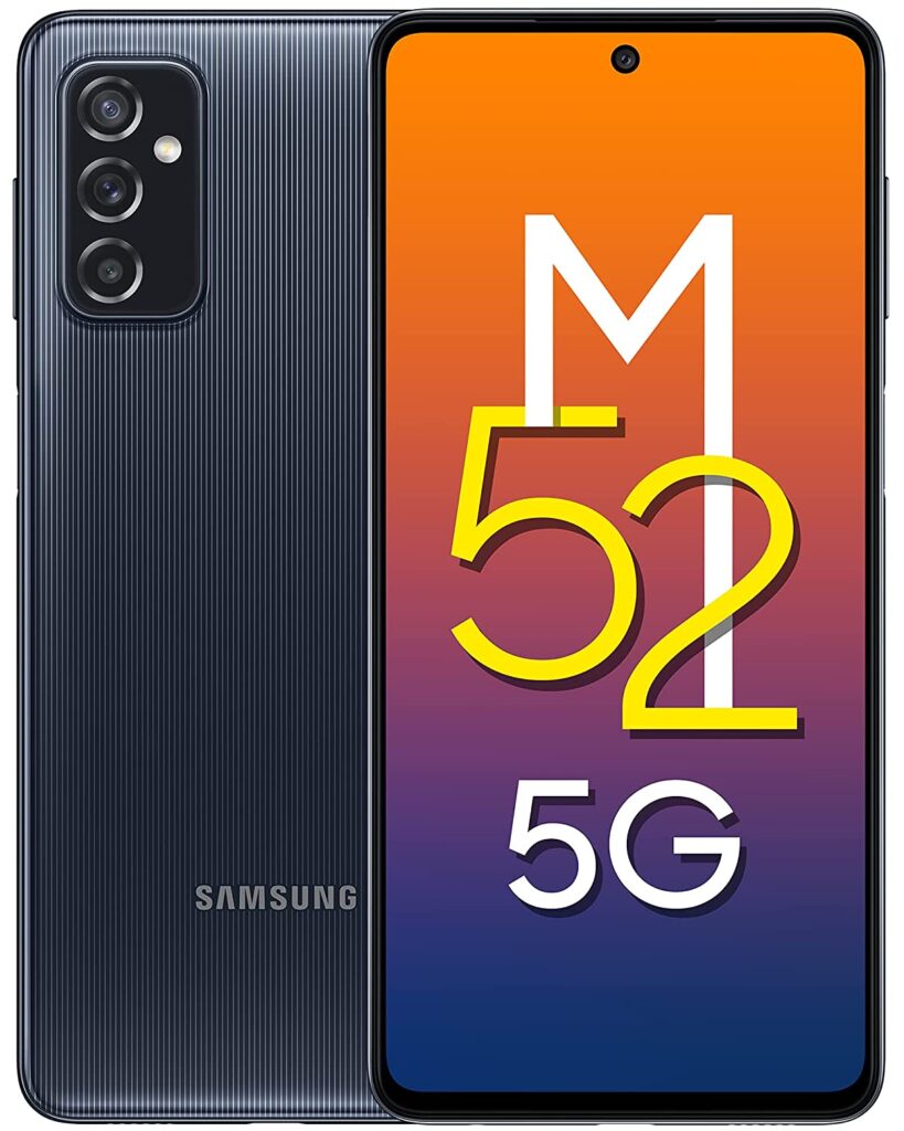 Samsung Galaxy M52 5G mobile phone